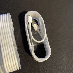 5ft iphone charger USB-A $5 each