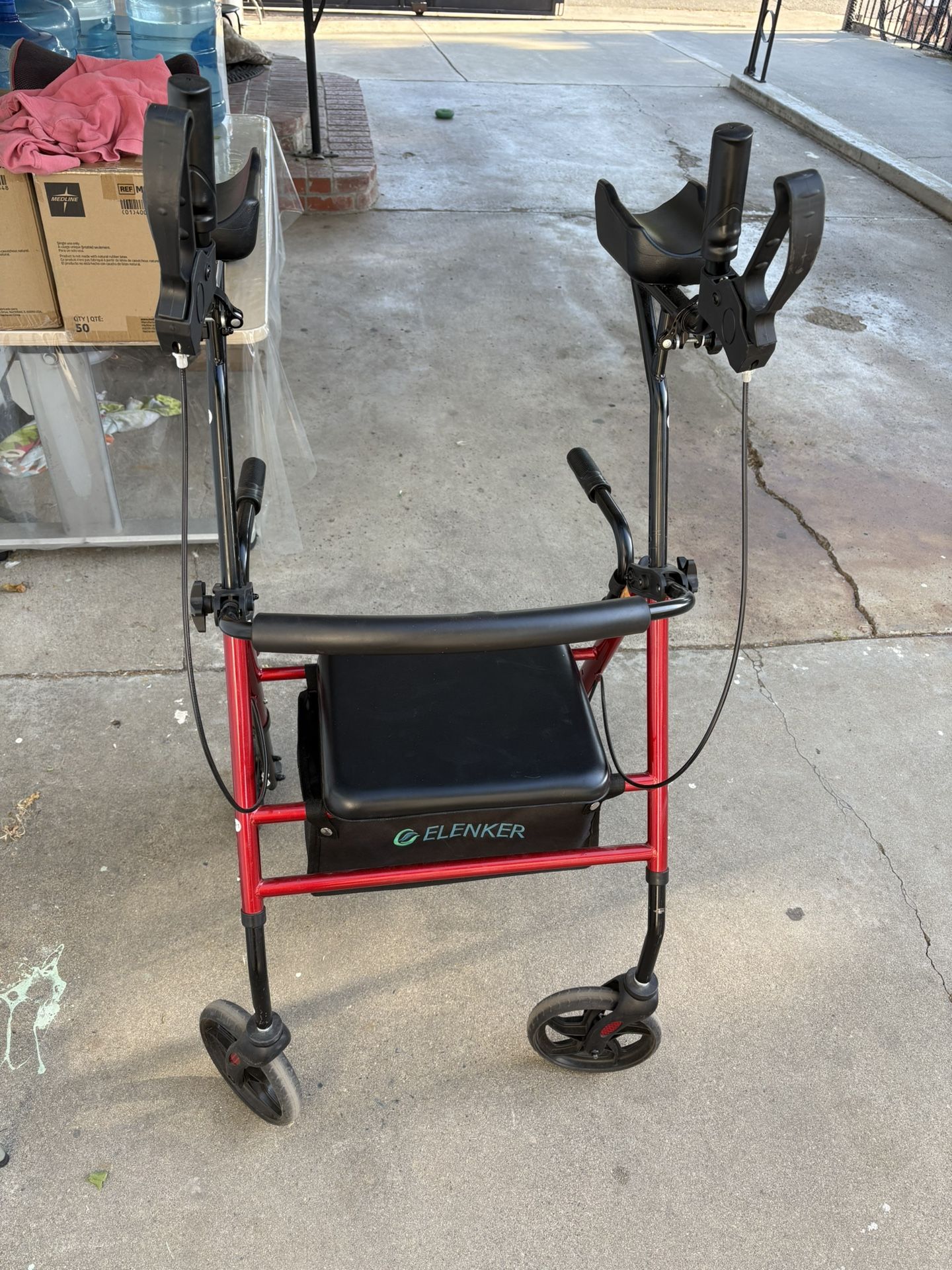 Upright walker