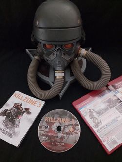 Kill Zone 3 & Helghast Helmet Mint, Collector's Edition 
