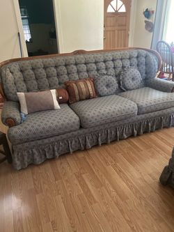 Sofa and chair