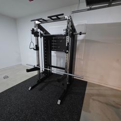 🔥NEW Vesta Pioneer 3in1 | Functional trainer | Squat Rack | Smith Machine | 200lbs weight stack | Gym Equipment | Commercial Grade | FREE DELIVERY 🚛