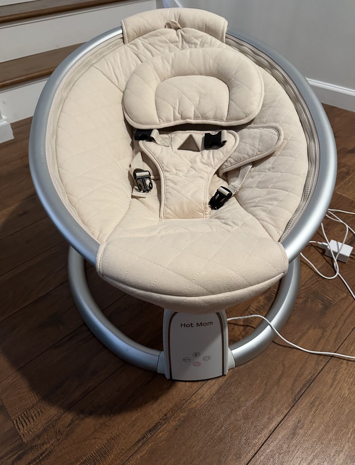 Hot Mom Electric Cotton Baby Bouncer/Swing