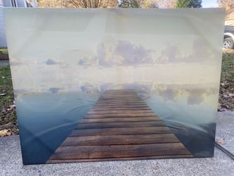 Water Pier Print
