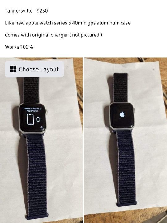 Apple Watch With Gps Series 5