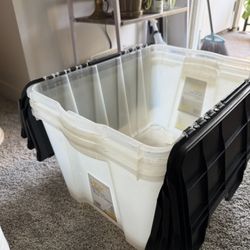 12 Gallon storage bins