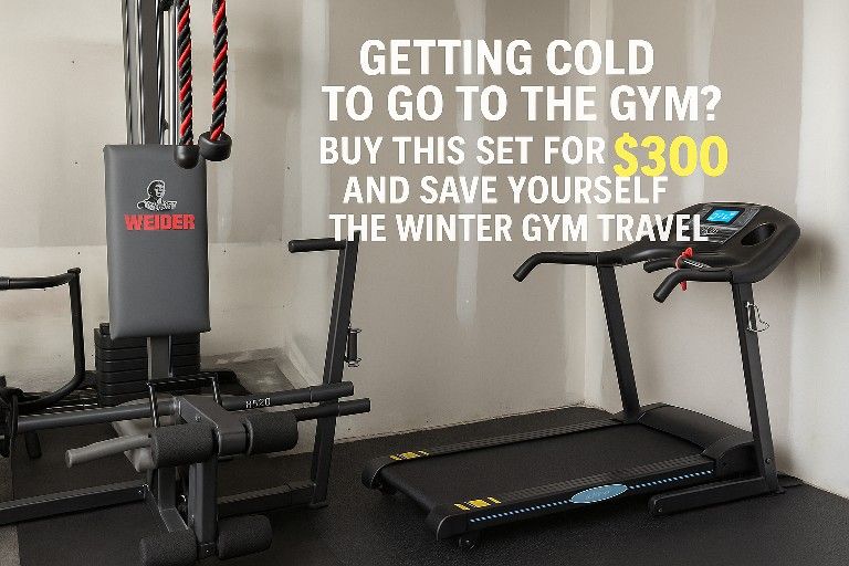 Treadmill And Weider 8520