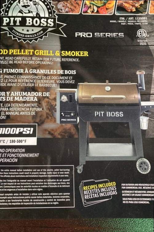 Pit boss electric pellet smoker #PB1100PS1 pro series W