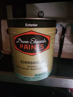 1 gallon of exterior paint