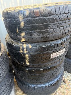 265/70/16 Used Tires Set of 4 cooper