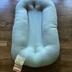 Snuggle Me Organic Slate Infant Lounger & Cover
