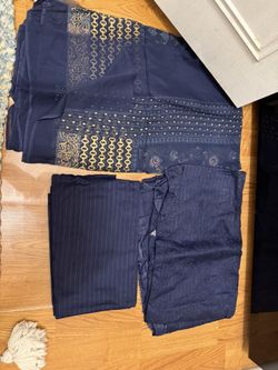 Unstitched 3 Pcs Dress