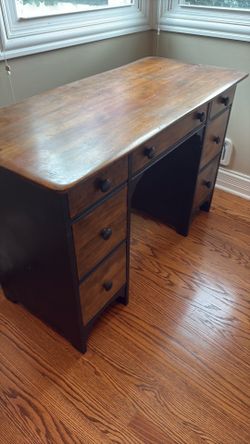 Wood desk
