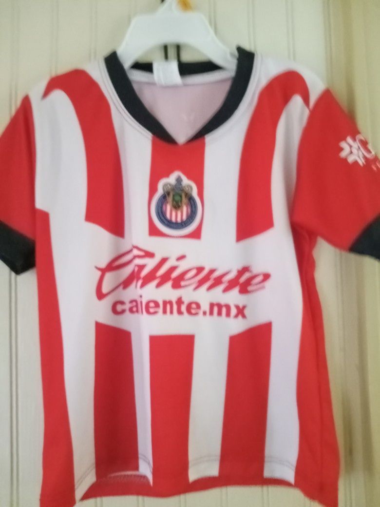 1t -3t Chivas Jersey For Toddler And Head Beanie New