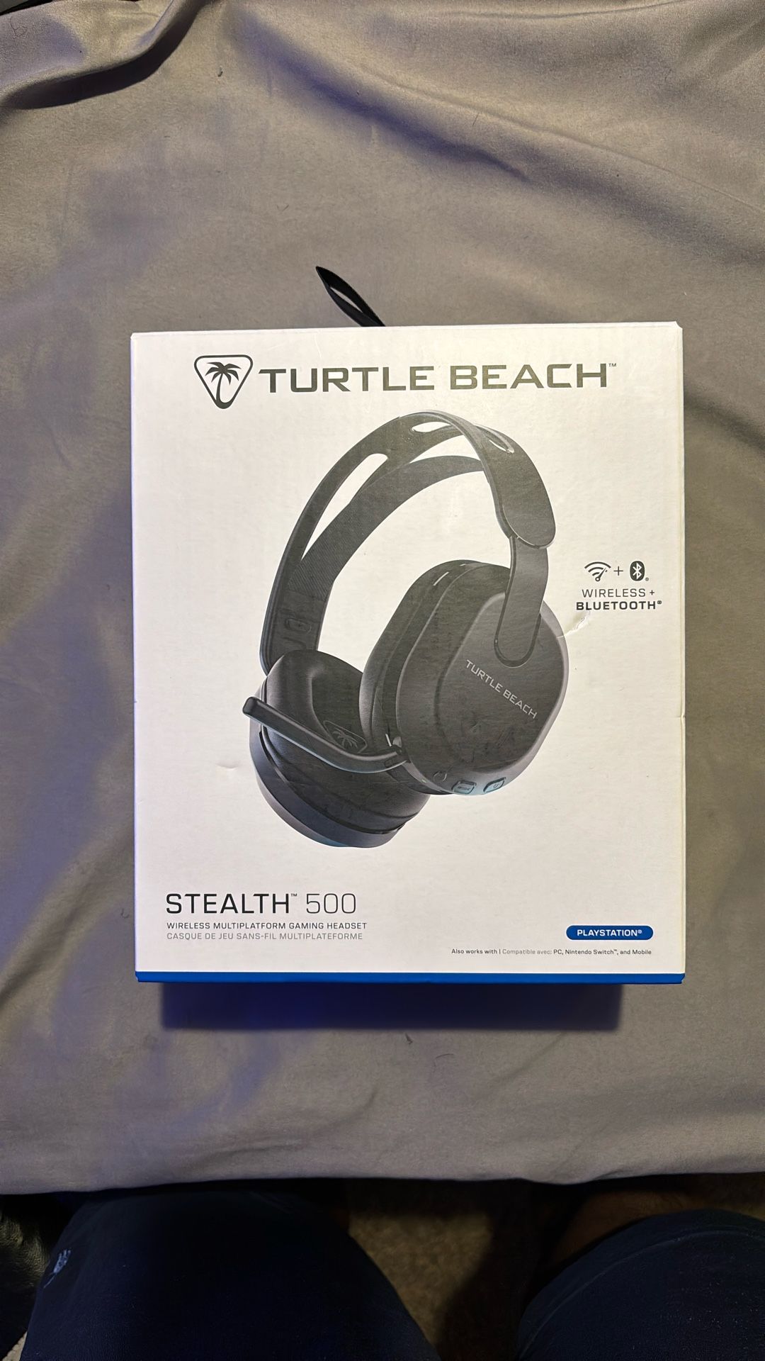 Turtle Beach Stealth 500 Wireless Bluetooth Gaming Headset, For PlayStation, Nintendo Switch, PC, And mobile