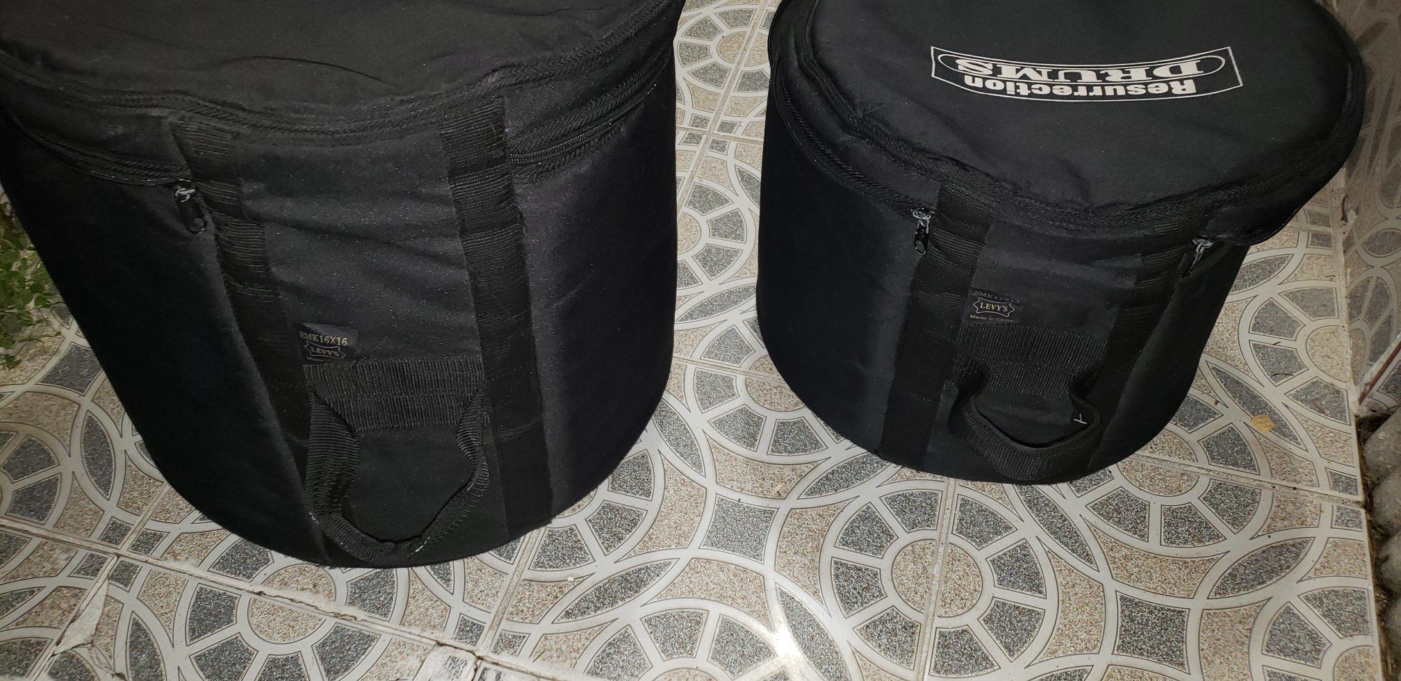 Levi's gig bags for drums