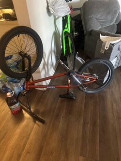 Orange bike