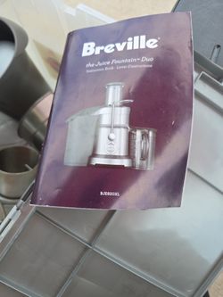 Breville Juicer