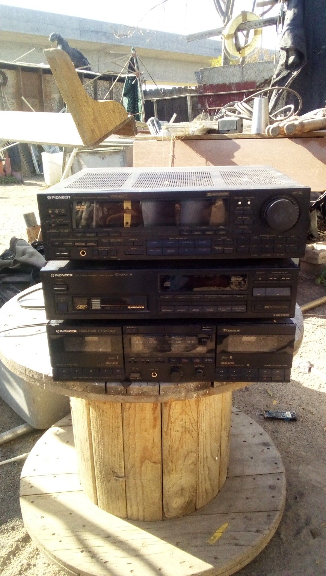 Pioneer audio video stereo reciever