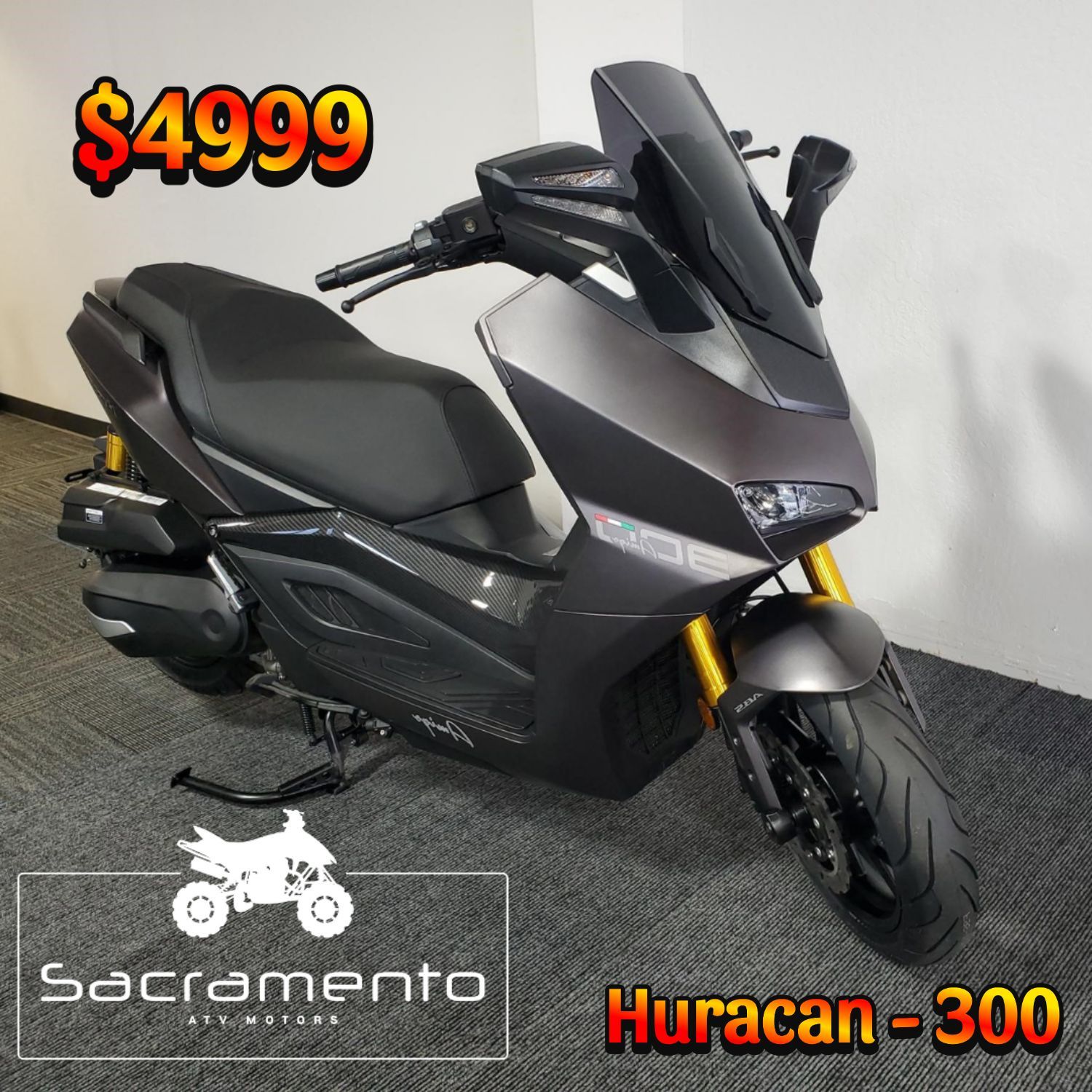 Scooter For Sale! Brand New! 300cc Freeway-Legal Scooter – CA Legal, 85mph & Fully Loaded! Ride in Style!