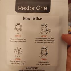 Restore One Derma Patch