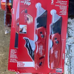 Milwaukee Utility Knife $15 The Pack