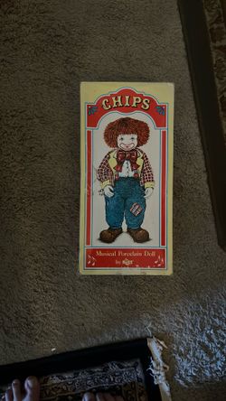Chips Musical Porcelain Doll