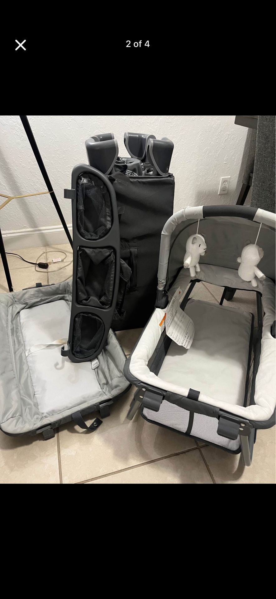 Baby pack and play attachments