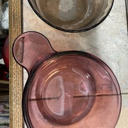 Small, Unique Fire King And Pyrex Vintage Glass Bowls 4 Total
