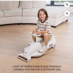 Ride On Kids Vaccum Vacuum Racer 12-Volt Kids Go Kart Ride-On