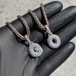INITIAL CHARMS 10Kt VVS DIAMONDS