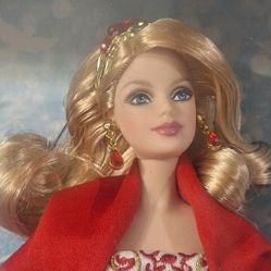 New!! Barbie Collector 2010 Holiday Doll