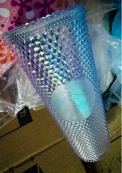 Venti Holographic Studded Starbucks cup