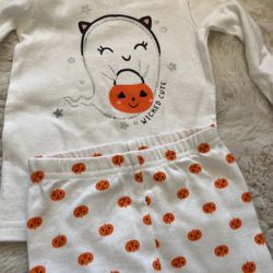 New Halloween Pjs Set 12 Months
