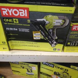 Ryobi 18v Angled Finish Nailer 