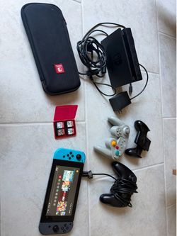 Nintendo Switch with Games