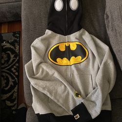 Batman X Bape Full Zip Hoodie