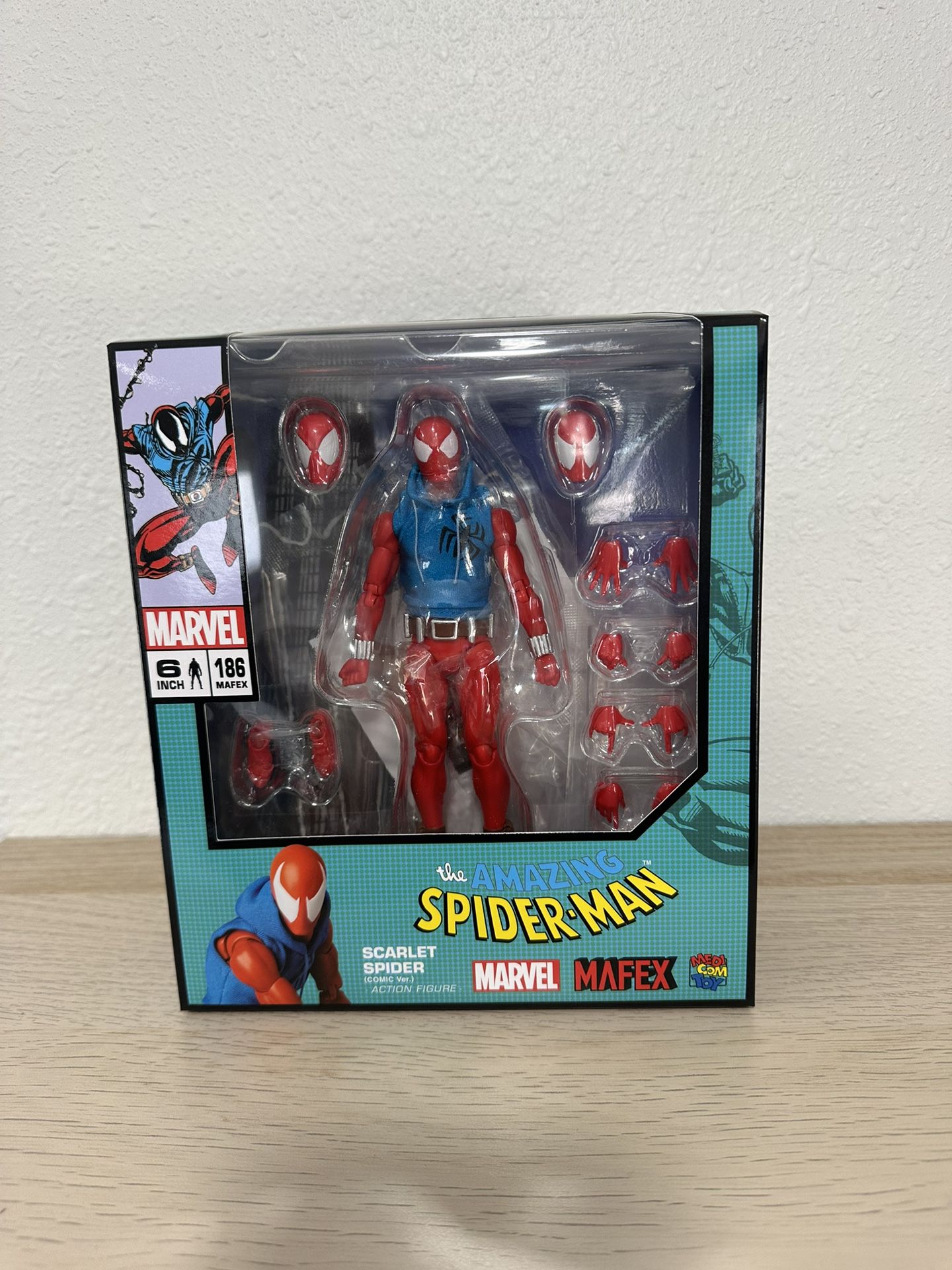 Medicom Toy MAFEX No.186 MAFEX SCARLET SPIDER (COMIC Ver.) for