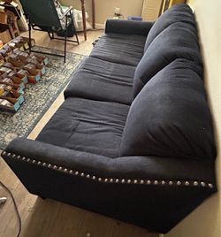 Blue Sofa Bed - Free to good home
