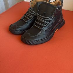 Men’s Black Leather Boots