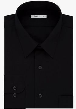 Van Huesen dress shirt. 18 32/33 Black