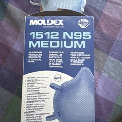Moldex 1512 N95 Respirators and Surgical Masks,Medium, Exp. 05/2029