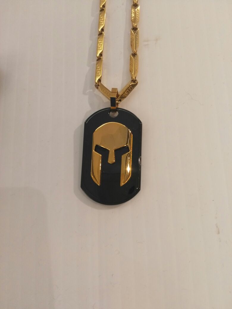 Stainless steel chain and charm original