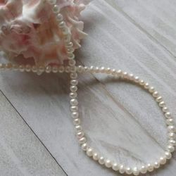 Adjustable Pearl Necklace