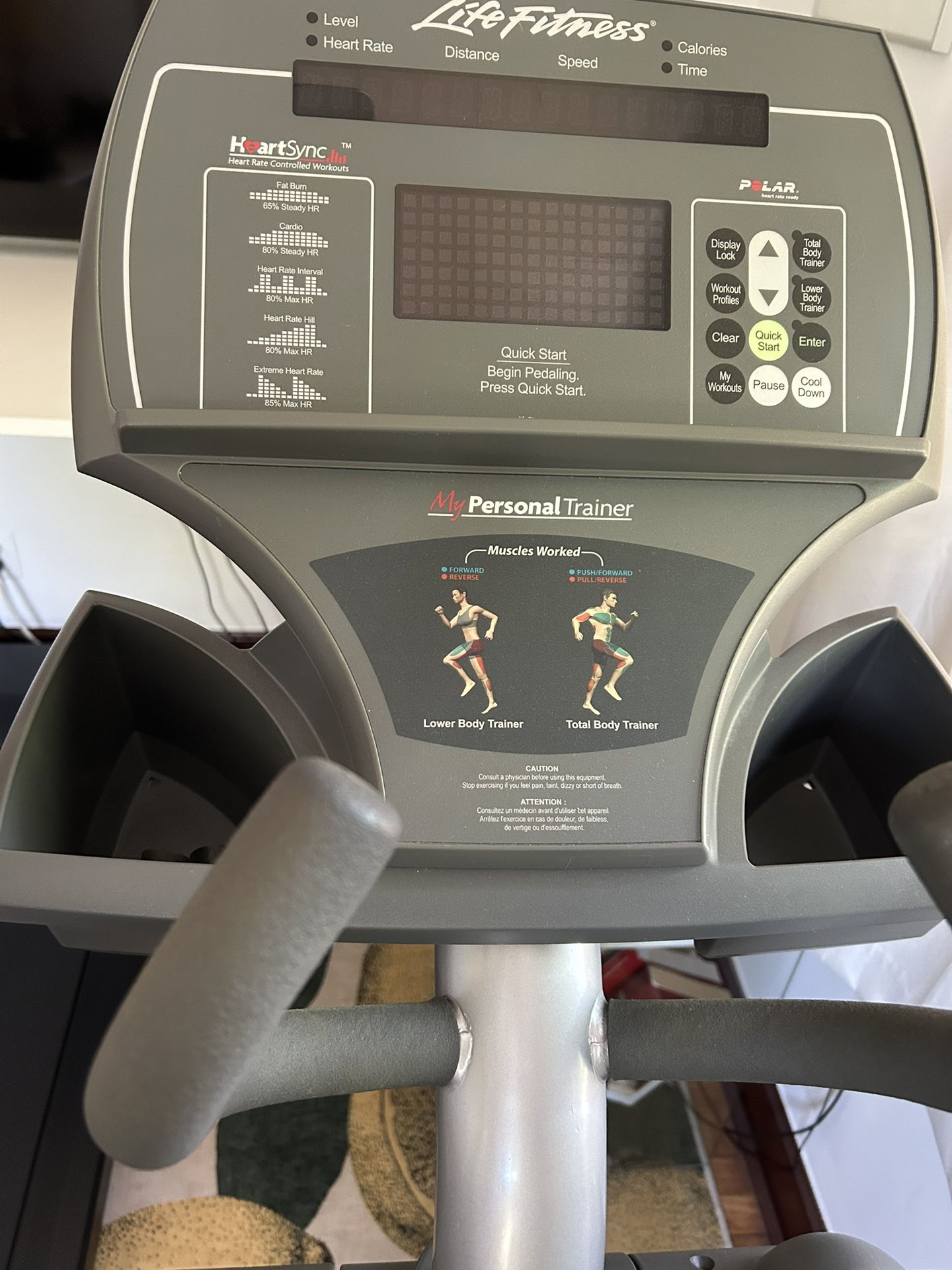 Heavy Duty Elliptical Life Fitness