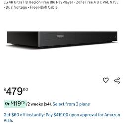 LG 4k UHD Player 