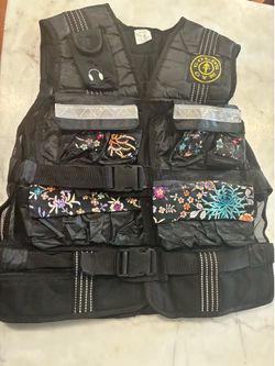 Golds Gym Weighted Workout Exercise Vest - NO WEIGHTS, VEST ONLY