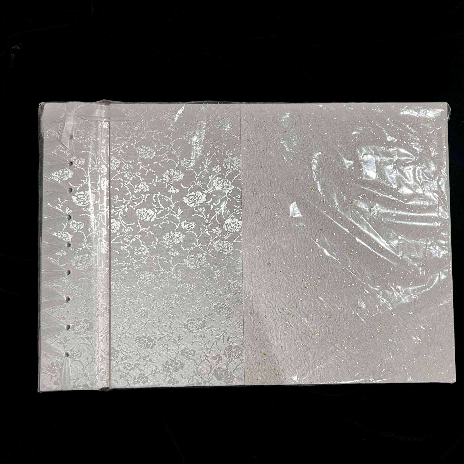 Gorgeous, Never Opened, Handmade White Bridal Album