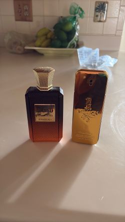 Khadlaj vanilla dunes and one million edt cologne for men