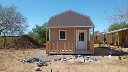 Title: 14x24 Lofted Barn Cabin – Custom Built!