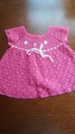 Hand made dress 3 to 9 months